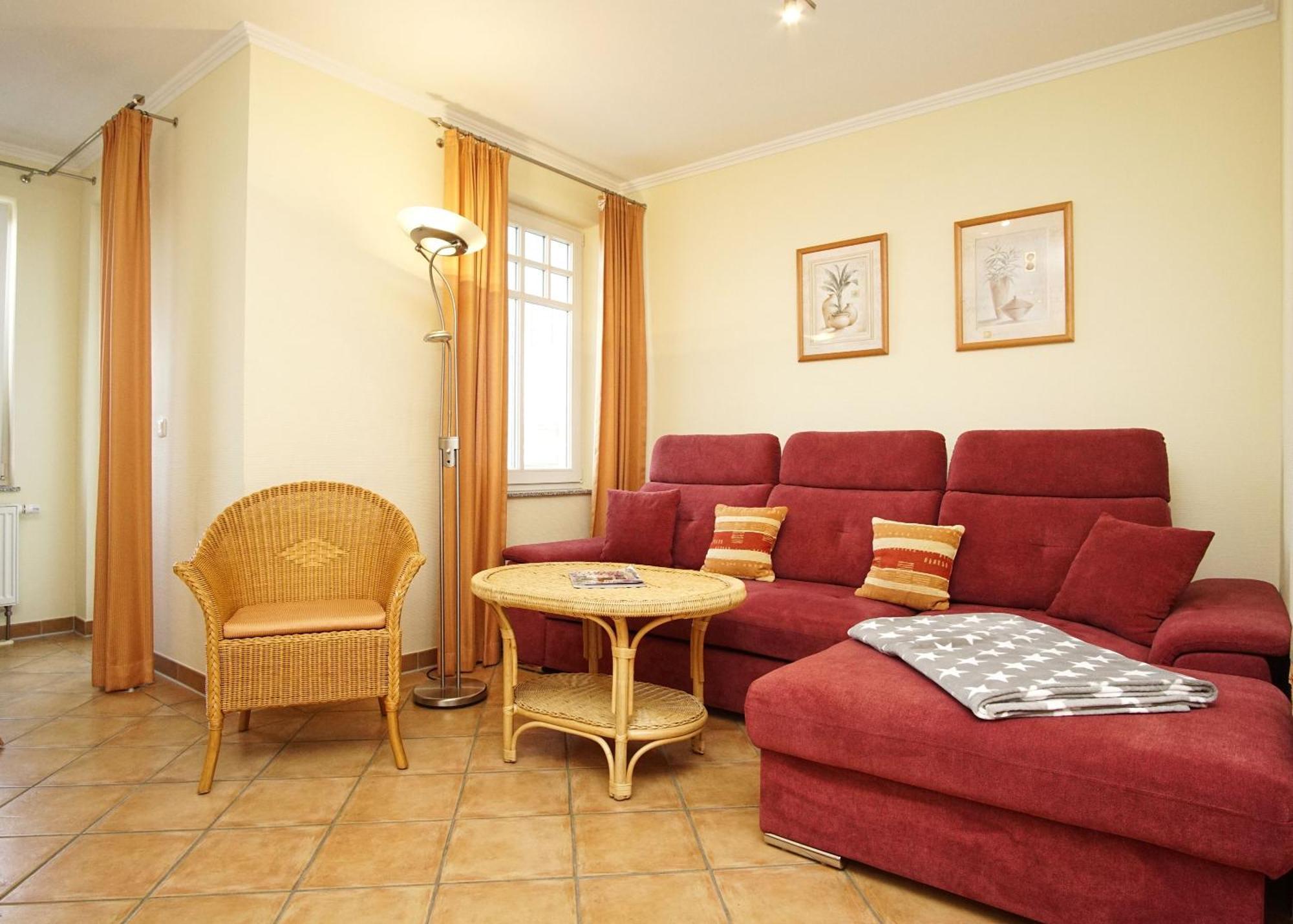 Villa Laetitia Fewo 16 - Strandnah, Balkon Binz Kültér fotó
