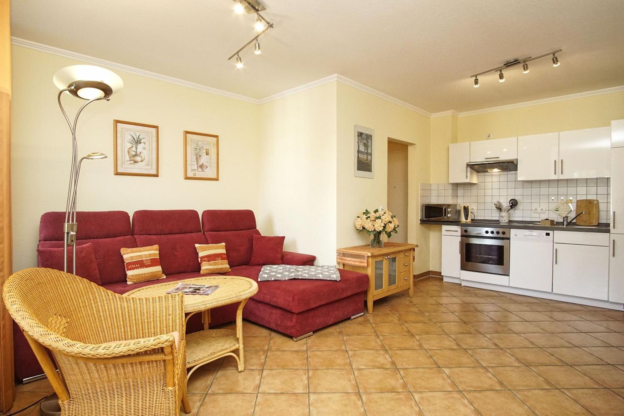 Villa Laetitia Fewo 16 - Strandnah, Balkon Binz Kültér fotó