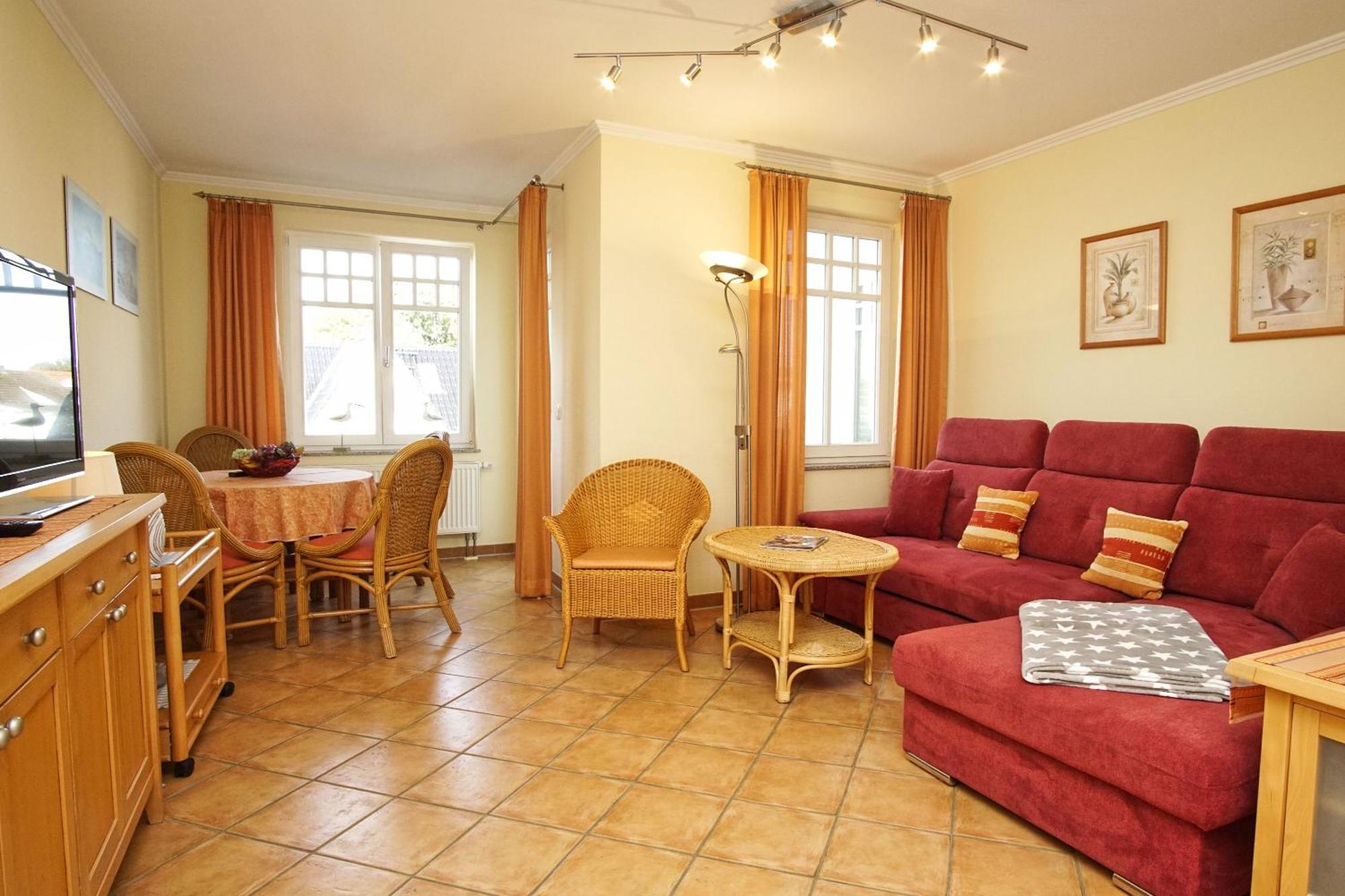 Villa Laetitia Fewo 16 - Strandnah, Balkon Binz Kültér fotó